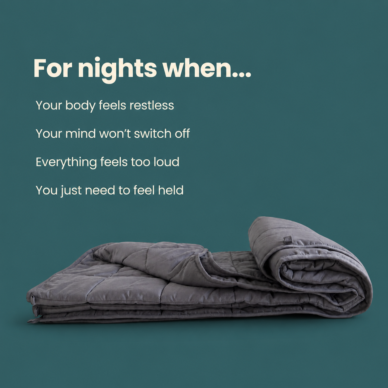 Weighted Blanket for Anxiety